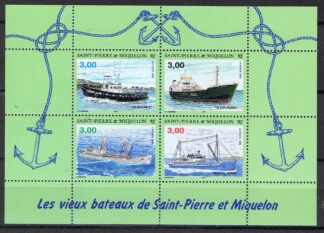 Timbre de Saint-Pierre et Miquelon Bloc feuillet N°bf5 neuf**