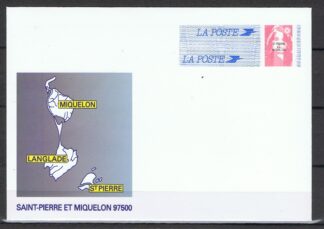 Timbre de Saint-Pierre et Miquelon Entier postal N°ep31-E neuf**