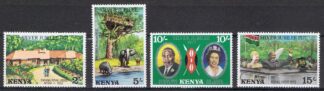 Timbre du Kenya N°82,83,84,85 Neuf**  4val