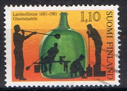 Timbre de Finland N°843 oblitéré