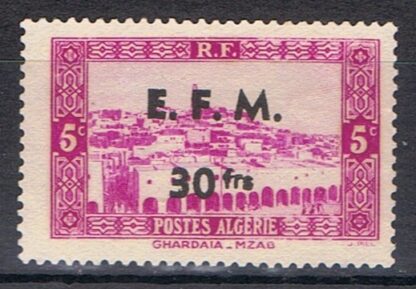 Timbre télégraphe d'Algérie N°tel1 Neuf (*)