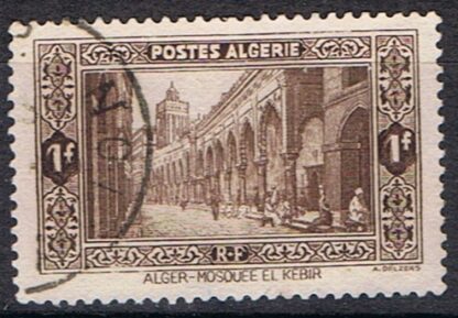 Timbre d'Algérie N°116 oblitéré