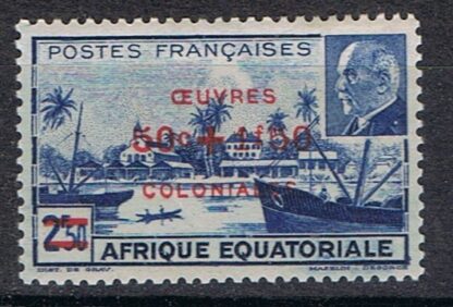 Timbre d'Afrique équatoriale Française N°195 neuf**