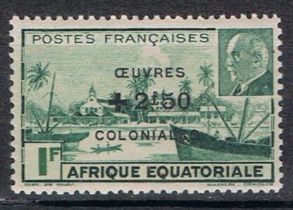 Timbre d'Afrique équatoriale Française N°196 neuf**