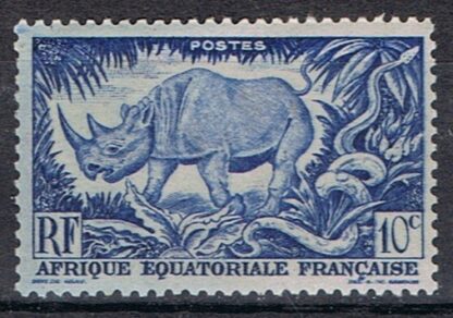 Timbre d'Afrique équatoriale Française N°208 neuf**