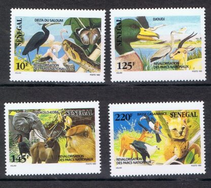 Timbre du Sénégal N°956,957;958,959 4val neuf **