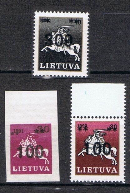 Timbre de Lituanie N°442,443,444 neuf** 3val