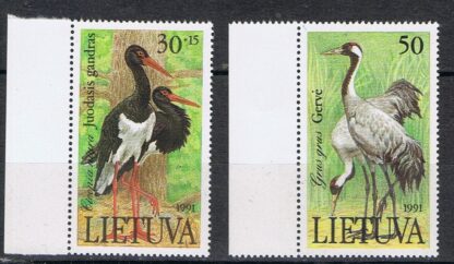 Timbre de Lituanie N°420, 421 neuf** 2val