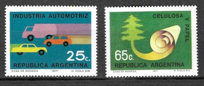 Timbre d'Argentine N°904,905 2val neuf**