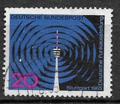 Timbre d'Allemagne fédérale N°348 oblitéré