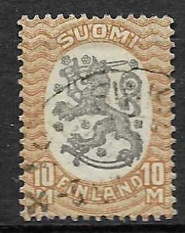 Timbre de Finland N°81 oblitéré