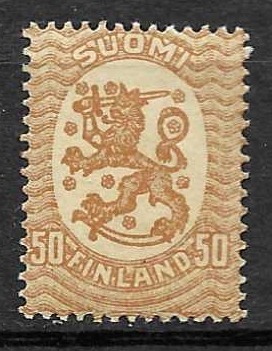 Timbre de Finland N°75 neuf*