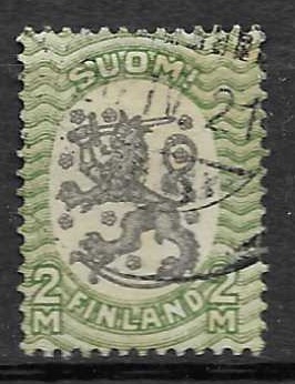 Timbre de Finland N°78 oblitéré