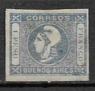 Timbre d'Argentine Buenos Aires N°13 neuf* (Copie)