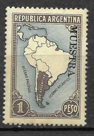 Timbre d'Argentine N°380 neuf**(spécimen)