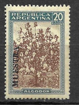 Timbre d'Argentine N°384 neuf**(spécimen)