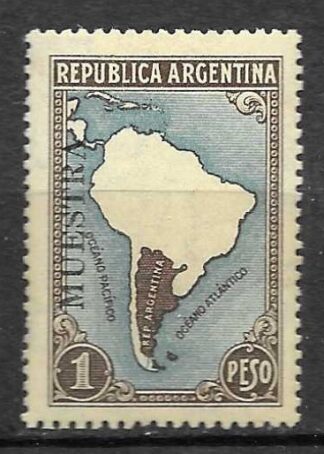 Timbre d'Argentine N°386 neuf**(spécimen)