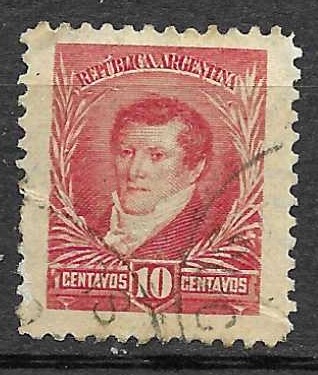 Timbre d'Argentine N°99 oblitéré