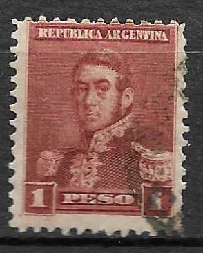 Timbre d'Argentine N°106 oblitéré