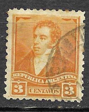 Timbre d'Argentine N°97 oblitéré