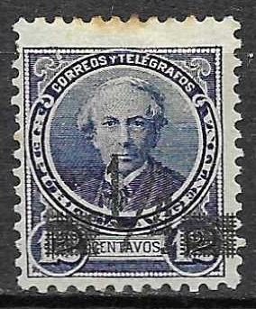 Timbre d'Argentine N°91a oblitéré