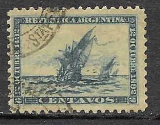 Timbre d'Argentine N°92 oblitéré