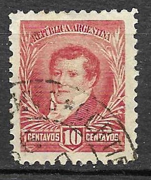 Timbre d'Argentine N°99 oblitéré